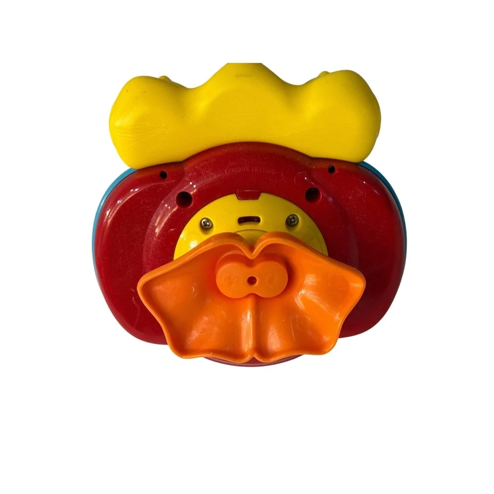 Vtech Splashing Songs Ducky Interactive Musical Light Up Bath Toy Yellow Red